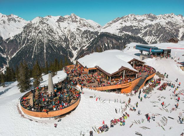 Partystimmung am Sonnenkopf